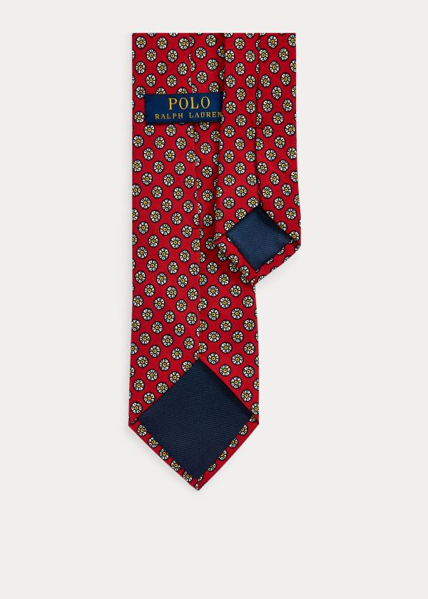 Laços Polo Ralph Lauren Print Silk Narrow Homem 24579-SLKD